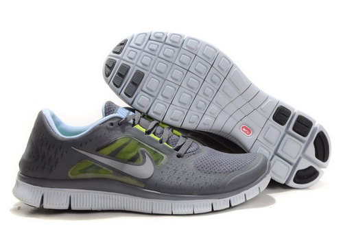 Nike Free Run 5.0 Womens Size Us9 9.5 10 Carbon Gray Korea